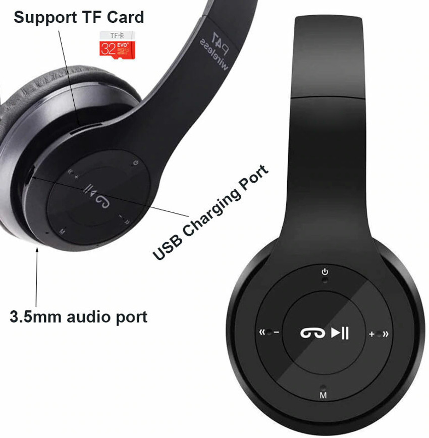 Headset sales bluetooth p47