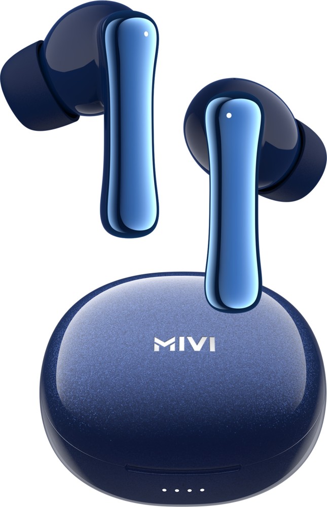 Mivi DuoPods K7 Metallic Finish AI ENC 50H Playtime Low Latency