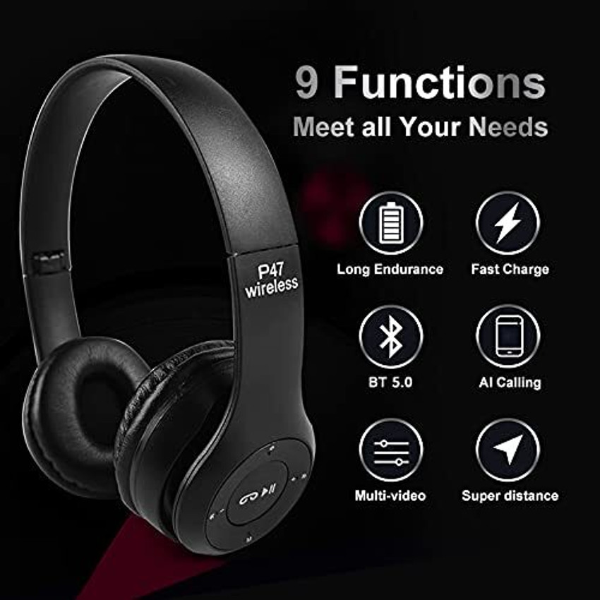 BAGATELLE Wireless Portable Sports Headphones Stereo Memory Card Bluetooth Headset Bluetooth Gaming Price in India Buy BAGATELLE Wireless Portable Sports Headphones Stereo Memory Card Bluetooth Headse...