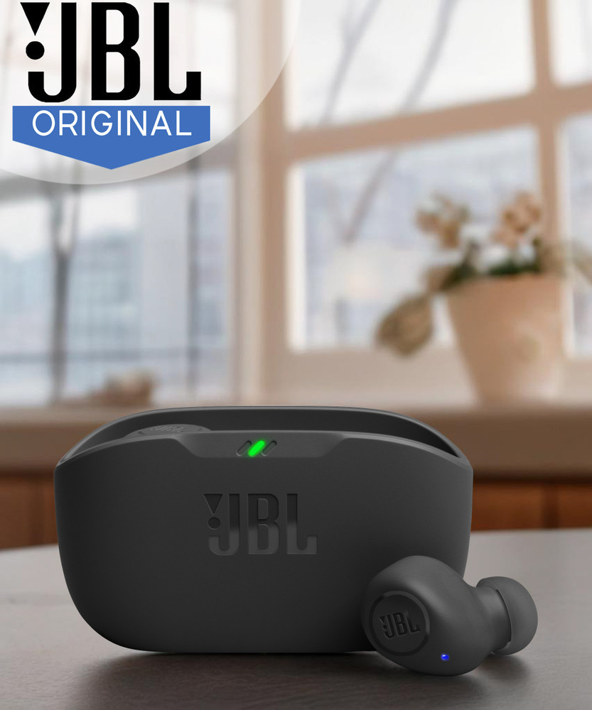 JBL Wave Buds TWS 32Hr Playtime IP54 Smart Ambient TalkThru Mode JBL App Bluetooth