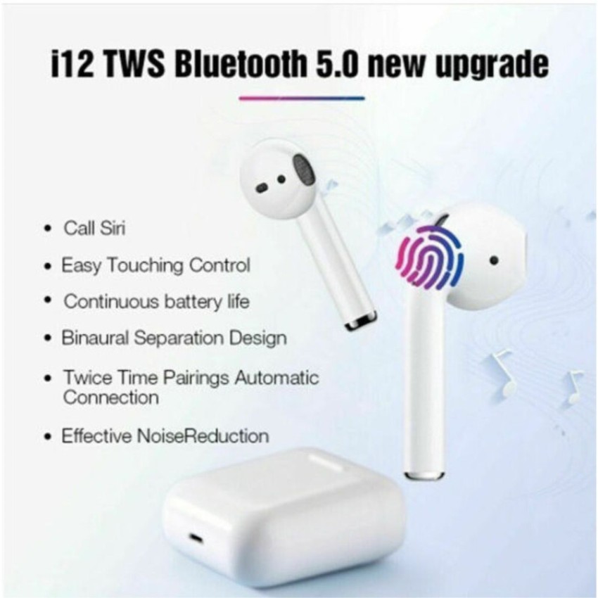 Malhotra enterprises i12 Tws 5.0 Earphones Wireless Bluetooth