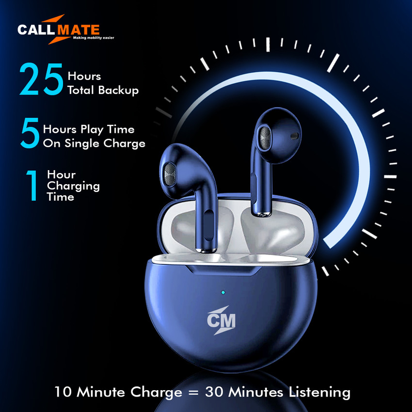Callmate MiniPods TWS Buds Touch Sensor Earbuds IPX5 Bluetooth