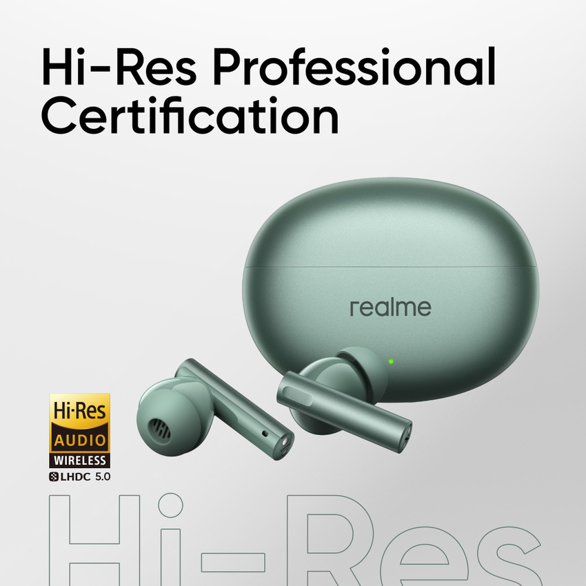 Reale Cuffie Wireless Buds Air 6, Hi-Res Professional, 12.4