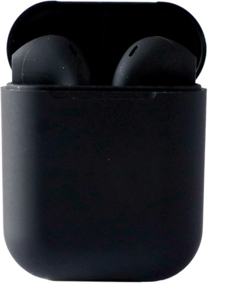 MOBOAXE i12 pods black earbuds macaron Bluetooth Headset Price in