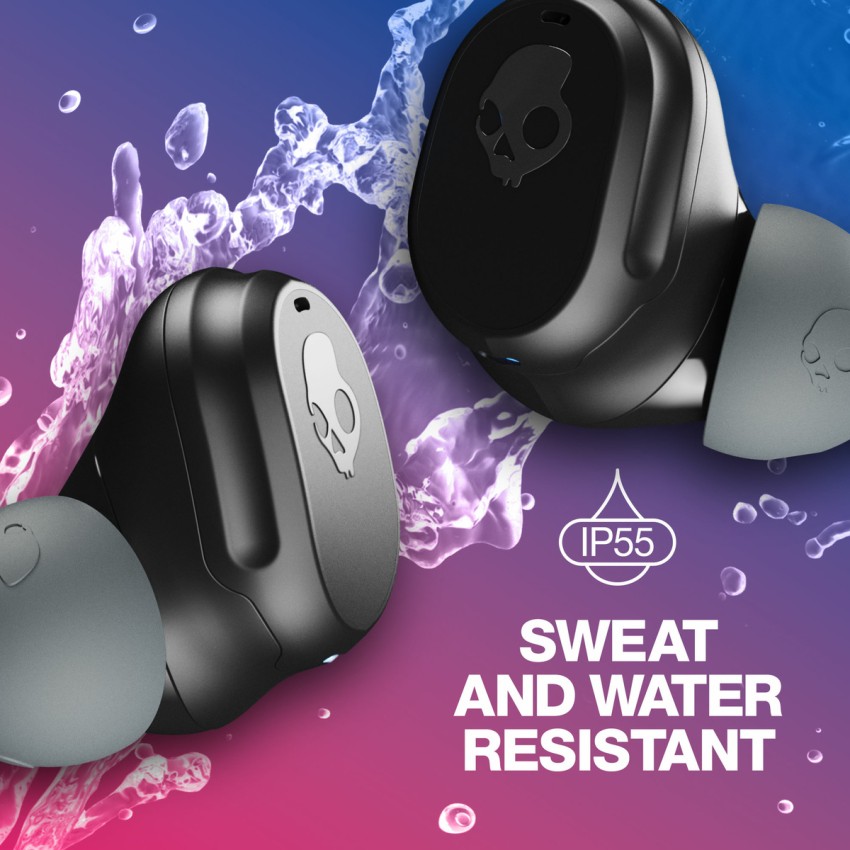 Are skullcandy sesh online earbuds waterproof