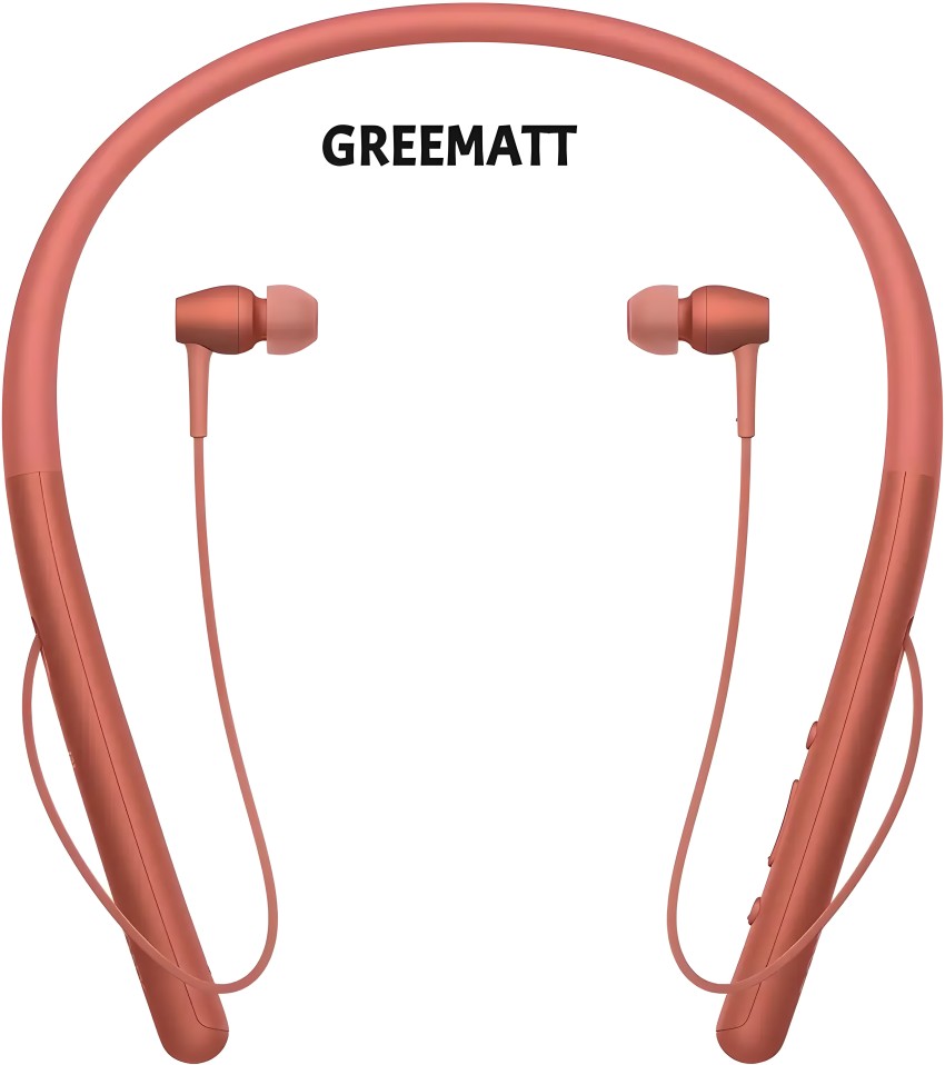 GREE MATT Neckband with Fast Charge 40 Hrs Battery Life Bluetooth Earphones with mic N71 Bluetooth Price in India Buy GREE MATT Neckband with Fast Charge 40 Hrs Battery Life Bluetooth Earphones with