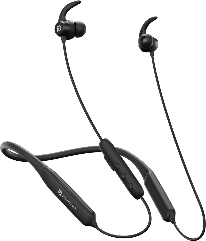 Portronics Harmonics Y1 Neckband Earphones 40Hrs Playtime Mic Auto ENC Low Latency Bluetooth Price in India Buy Portronics Harmonics Y1 Neckband Earphones 40Hrs Playtime Mic Auto ENC Low Latency Bluet...