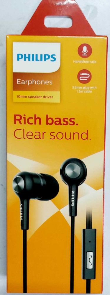 Philips discount earphones she1505bk