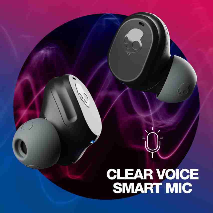 Skullcandy Mod Wireless Earbuds 34 Hr Battery Microphone Works with iPhone Android Bluetooth Headset