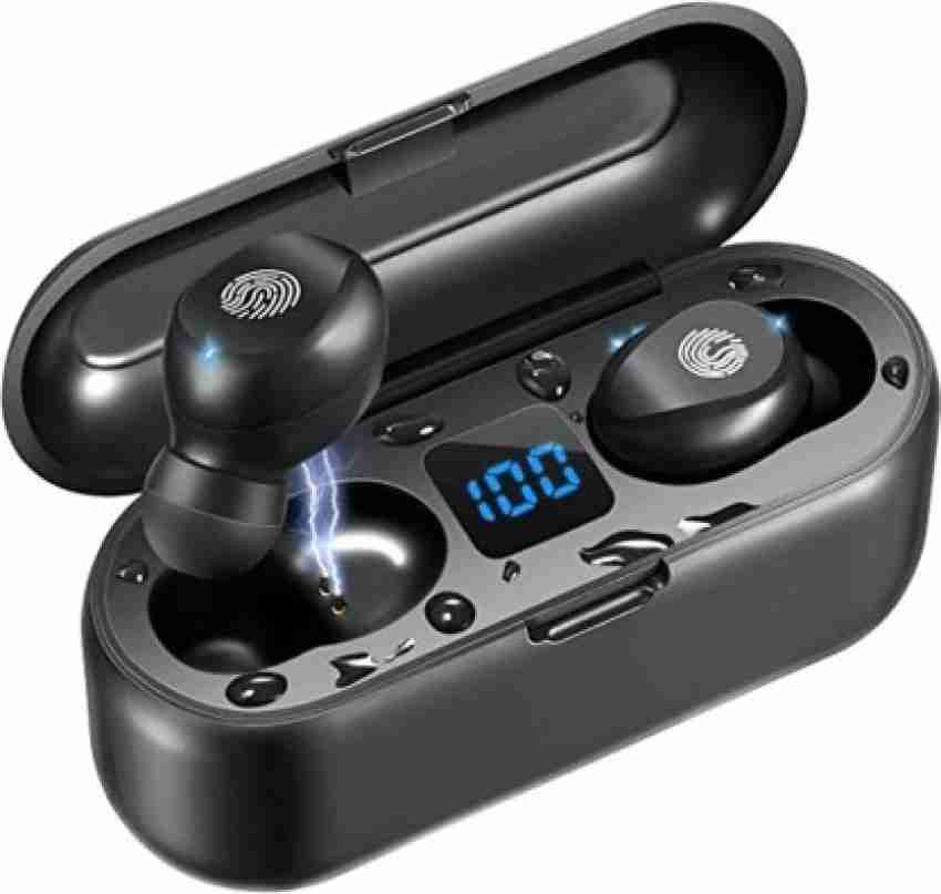 BRICKFIRE Exclusive Earbuds F9 Wireless with Power Bank LED