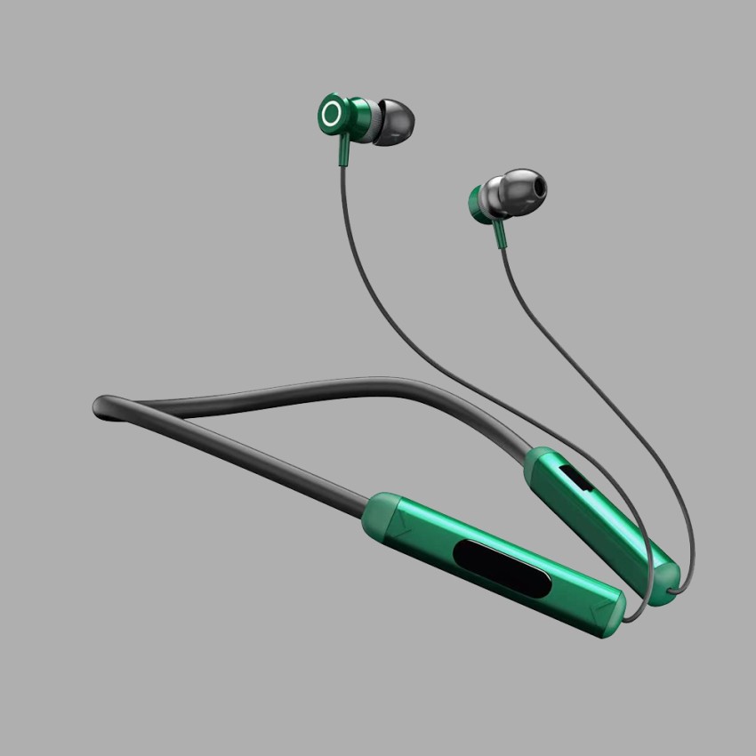 SWISS MILITARY Bass Pro Green Bluetooth & Wired Headset Price in