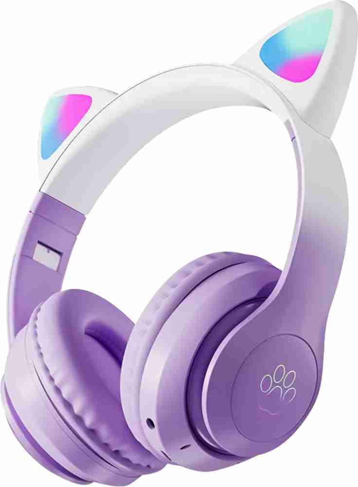 Tubes Cat kids headphones Bluetooth Wired Headset Price in India