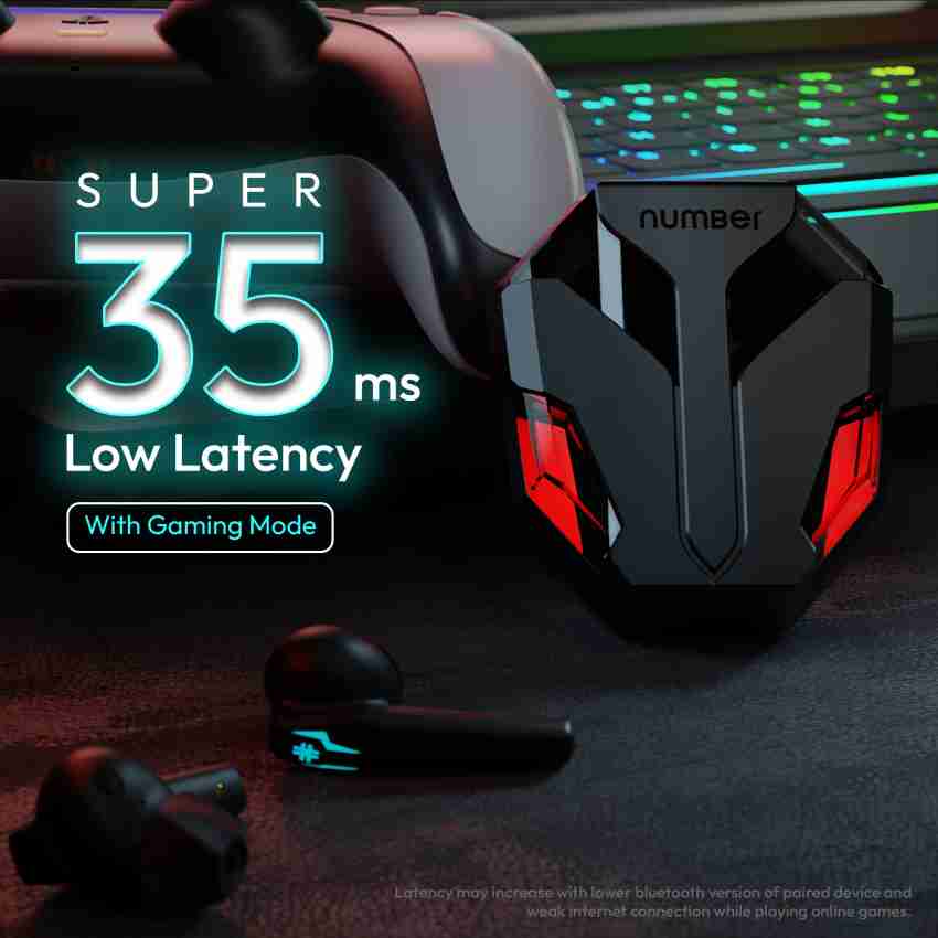 Super low latency online earbuds