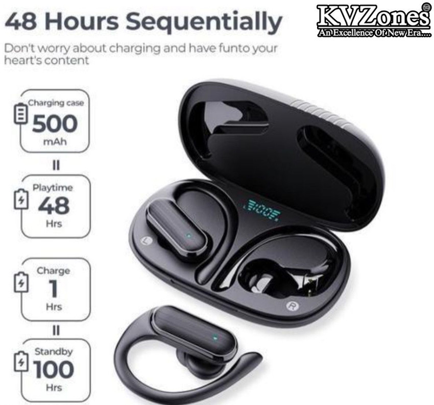 KVZONES A520 Sports Bluetooth Earbuds With Ear Hooks Bluetooth Price in India Buy KVZONES A520 Sports Bluetooth Earbuds With Ear Hooks Bluetooth Online KVZONES Flipkart