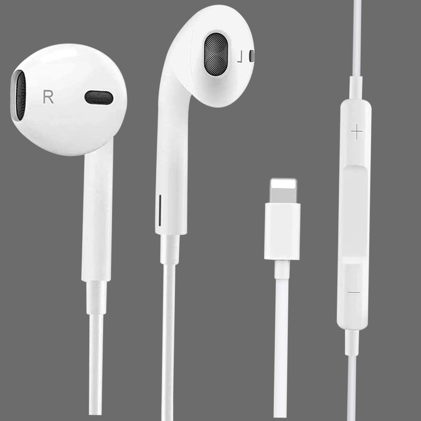 MARS Lightning Earphone MFi Certified Built in Mic iPhone 14 12