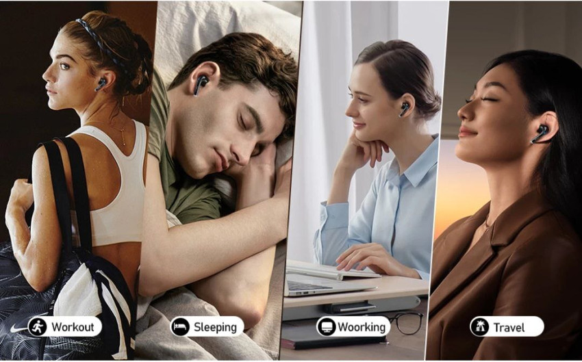 Wireless earphones small size store