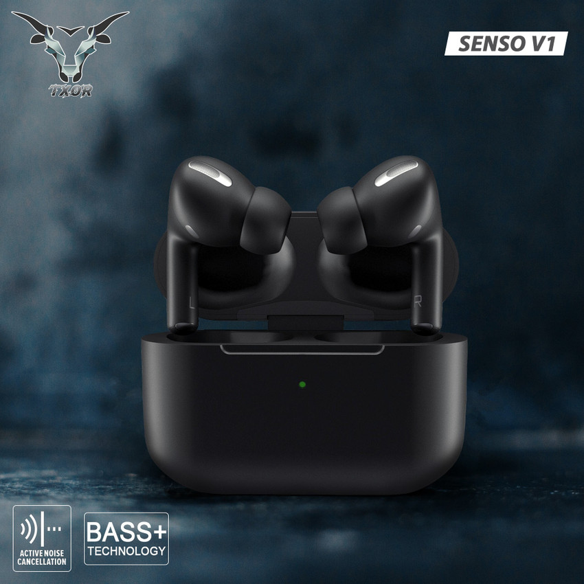 TXOR SENSO V 1.0 TWS EARBUDS Bass 20 H Play time Fast Charging v 5.1 Bluetooth Price in India Buy TXOR SENSO V 1.0 TWS EARBUDS Bass 20 H Play