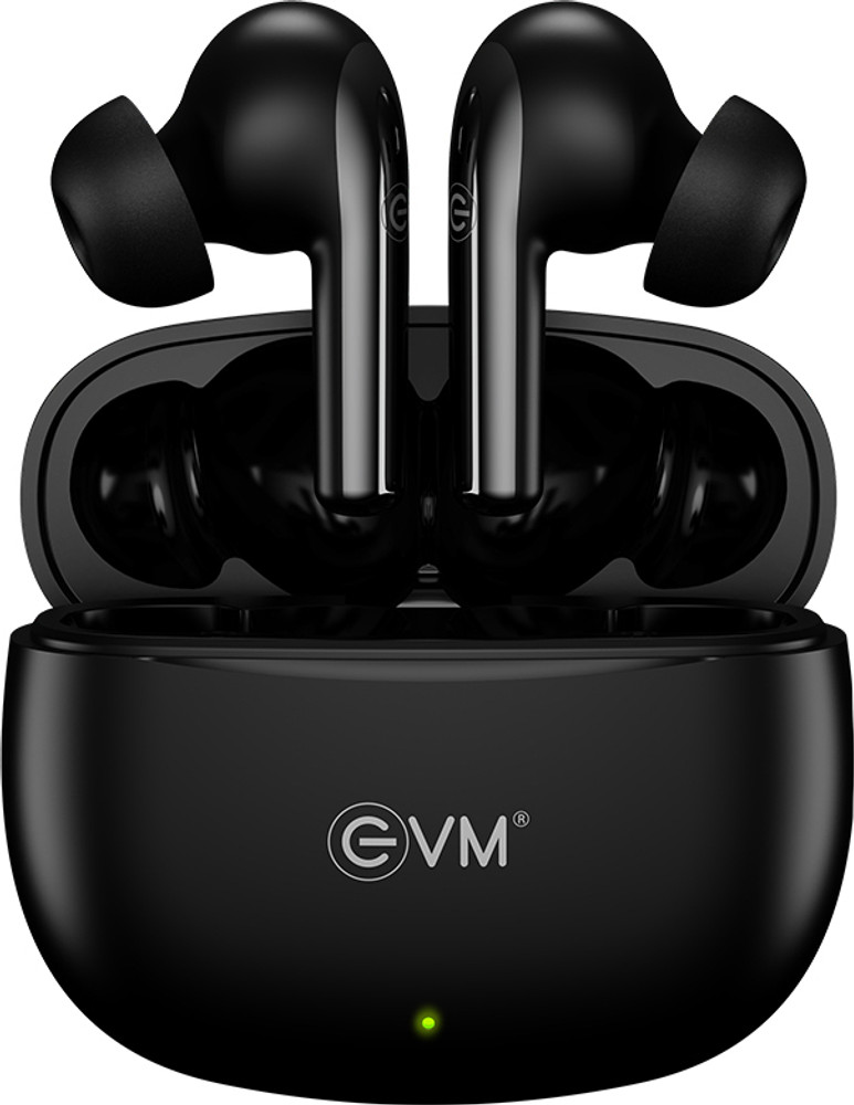 EVM EnZest True Wireless Earbuds 500mah Case Battery 8Hours or Playtime Bluetooth without Mic Price in India Buy EVM EnZest True Wireless Earbuds 500mah Case Battery 8Hours