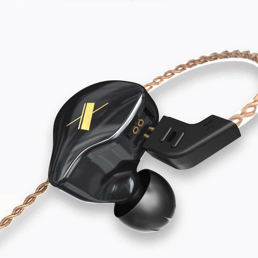 KZ EDX 10mm Dynamic Driver in Ear Monitor with Mic Earphone IEM