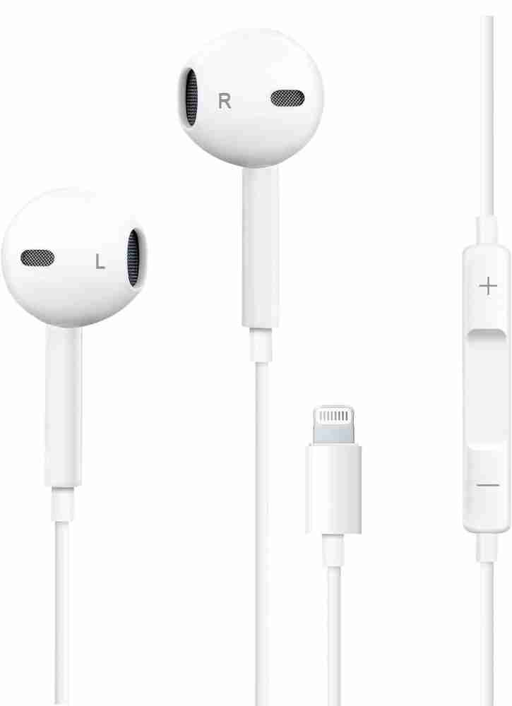 MARS New Iphone Wired Earbuds With Lighting plug Headphones Wired