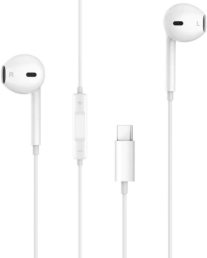 EMINOADS Type C Music Earphone With Mic For VlV0 V27 High Bass