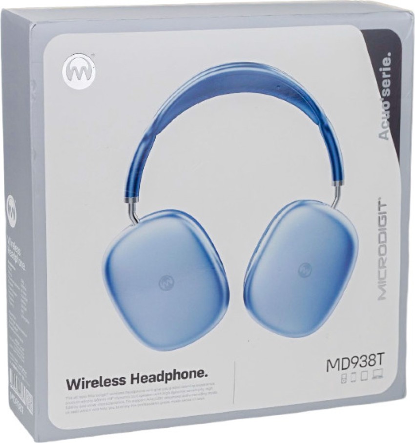 Light blue bluetooth headphones hot sale