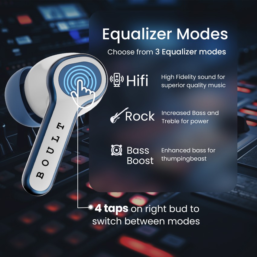 Boult Curve Buds Pro with 100Hrs Battery 4 Mic ENC Low Latency