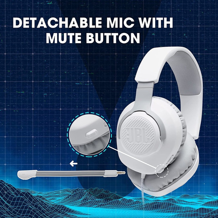 JBL Quantum 100 Wired Over Ear Gaming Headphones with mic for PC Mobile Laptop PS4 Wired Gaming Headset Price in India Buy JBL Quantum 100 Wired Over Ear Gaming Headphones with mic for PC Mobile Lapto...