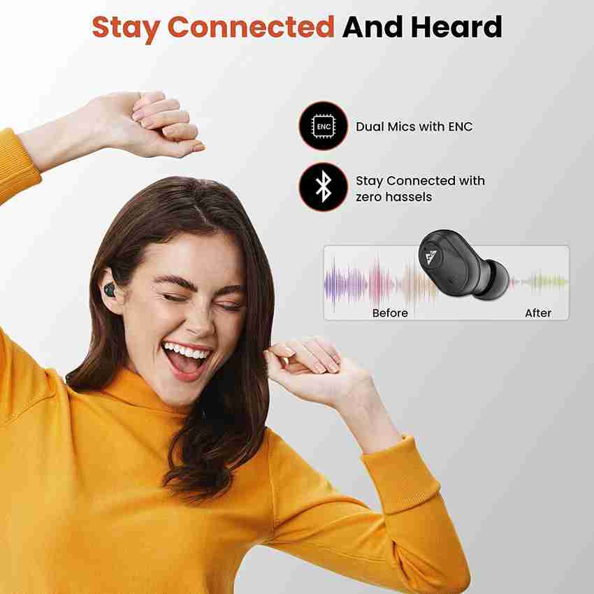 WeCool Moonwalk M1 with 40 Hours Playtime ENC Earbuds Titanium Drivers Quad mic Bluetooth Price in India Buy WeCool Moonwalk M1 with 40 Hours Playtime ENC Earbuds