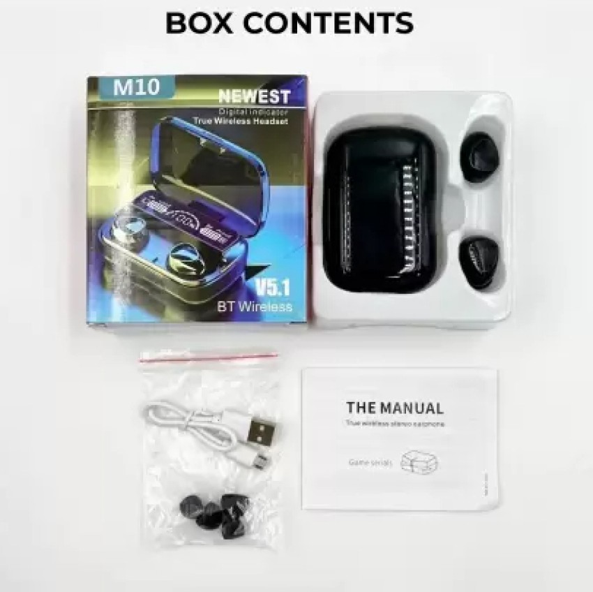 Fome New Updated M10 Earbuds New BTS True Wireless Earbuds with