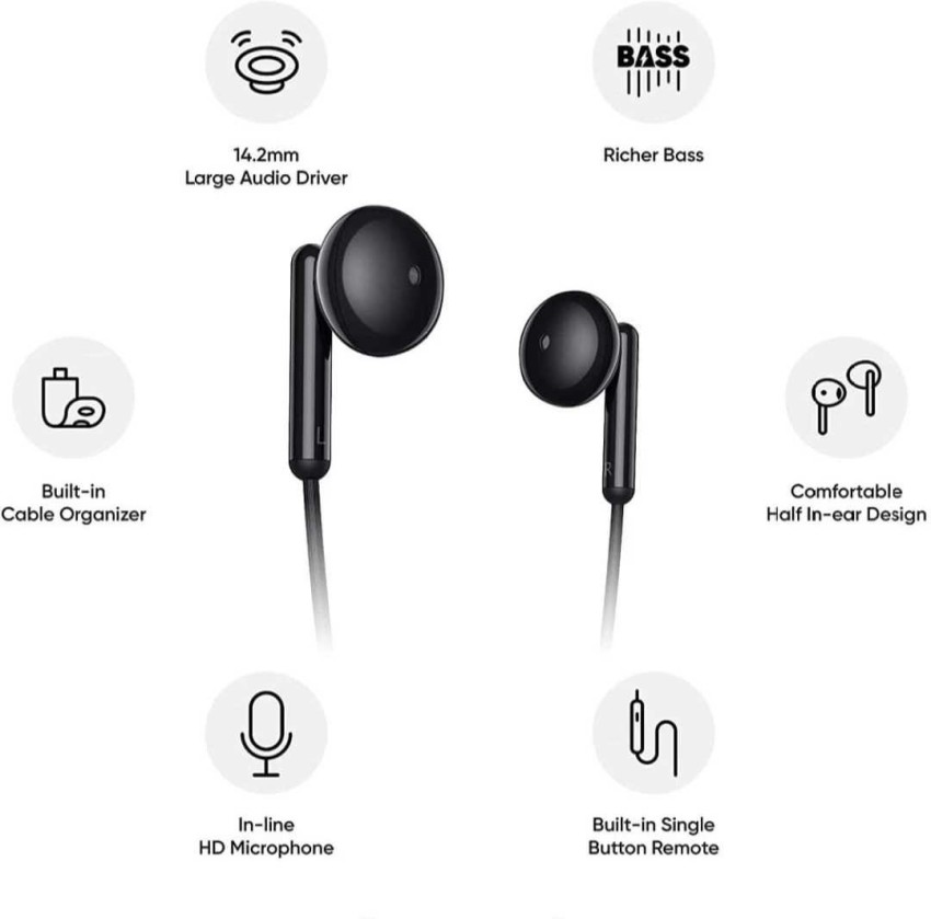 realme BUDS CLASSIC Wired Price in India Buy realme BUDS CLASSIC Wired Online realme Flipkart