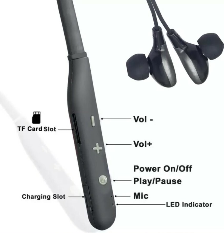 Dr Volt Bluetooth Wireless in Earphones with Mic Bombastic Bass