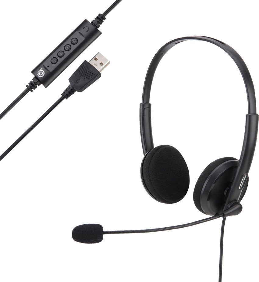 Over the ear best sale usb headset with microphone