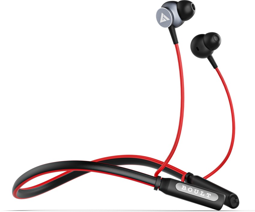 Boult Curve with BoomX Rich Bass Flexi band Magnetic Earbuds IPX5 Water Resistant Bluetooth Headset