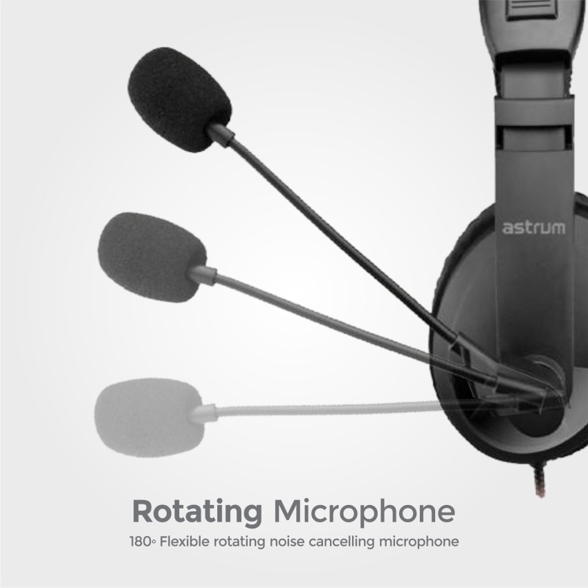 Astrum headphones with discount mic