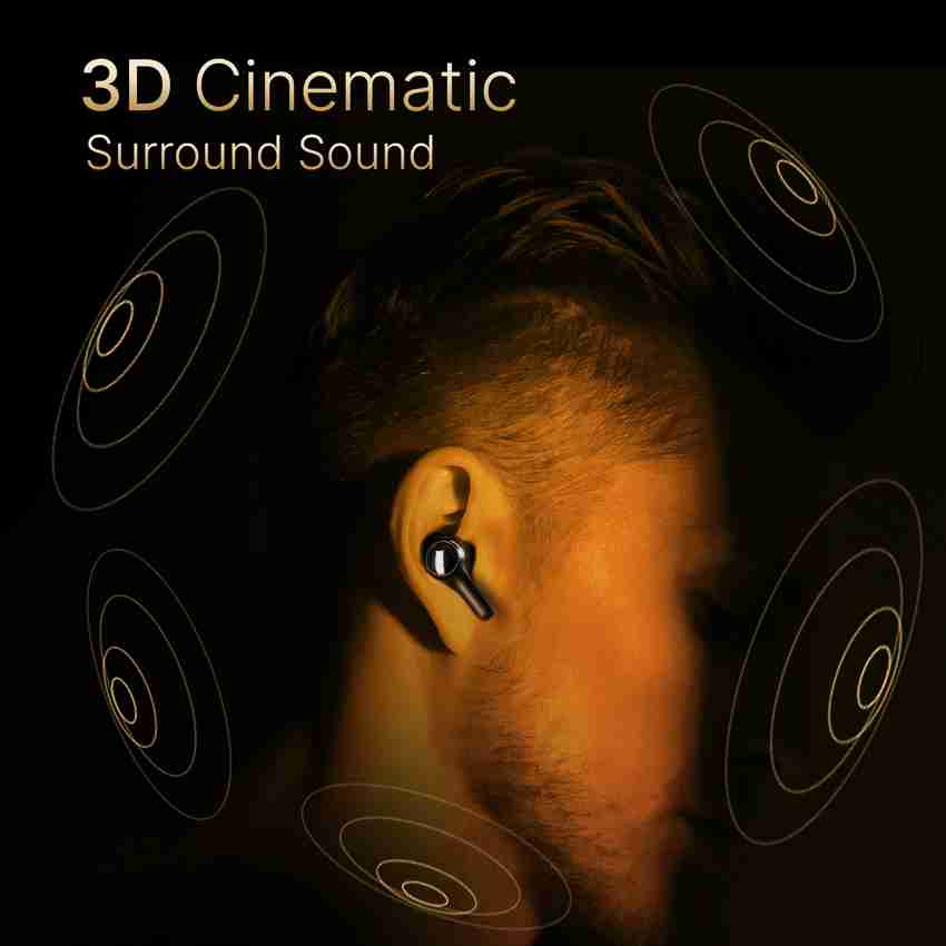 CrossBeats Torq 2.0 TWS earbuds with ENC mic 18mm