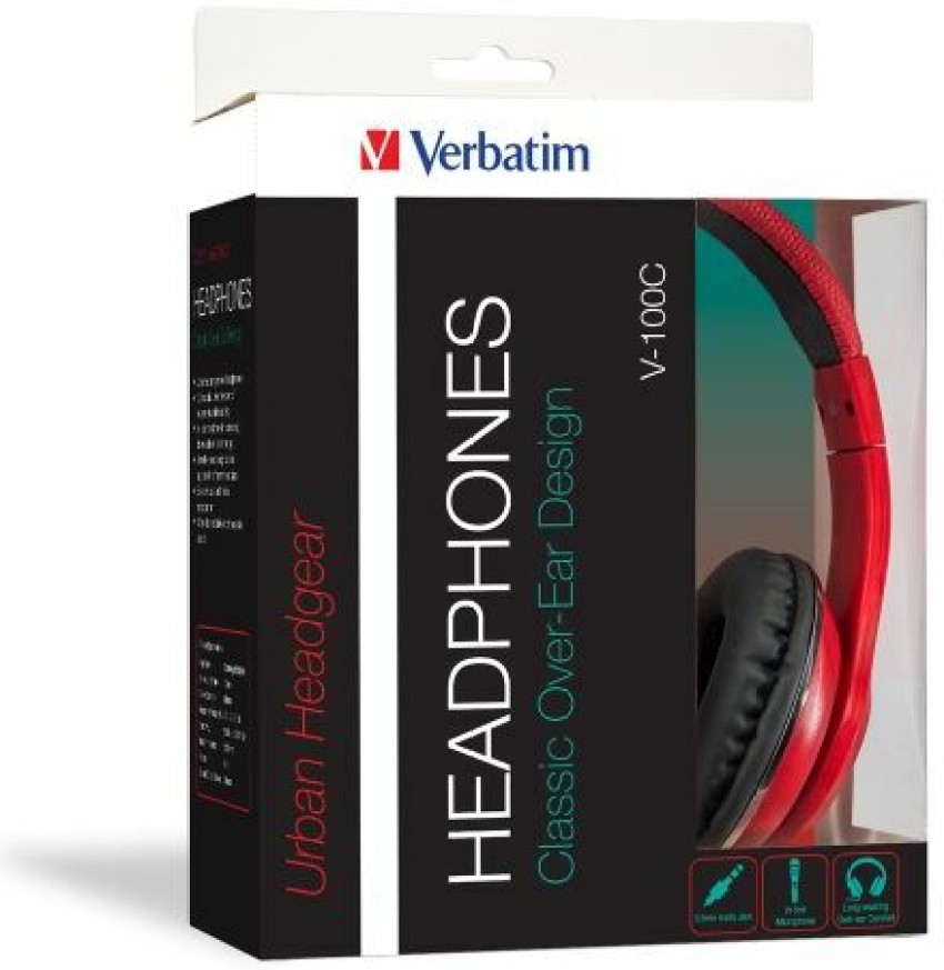 Verbatim Urban Sound Headphones Wired Headset Price in India Buy