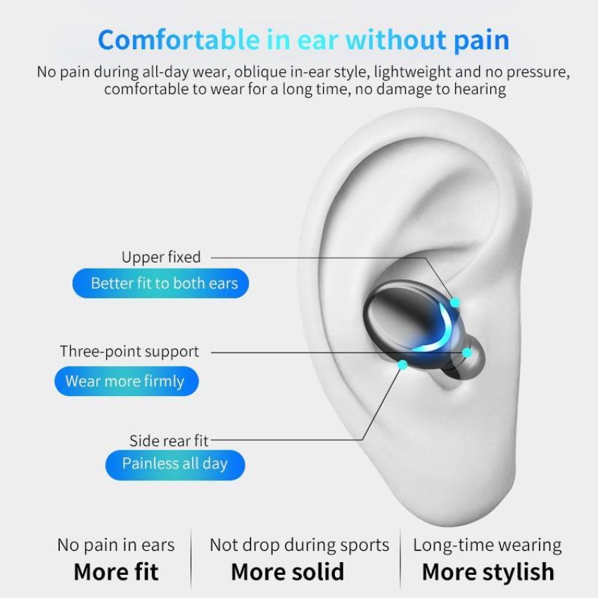 MI STS F9 TWS Mini Earbuds BT V5 CVC8.0 Noise Reduction Charging