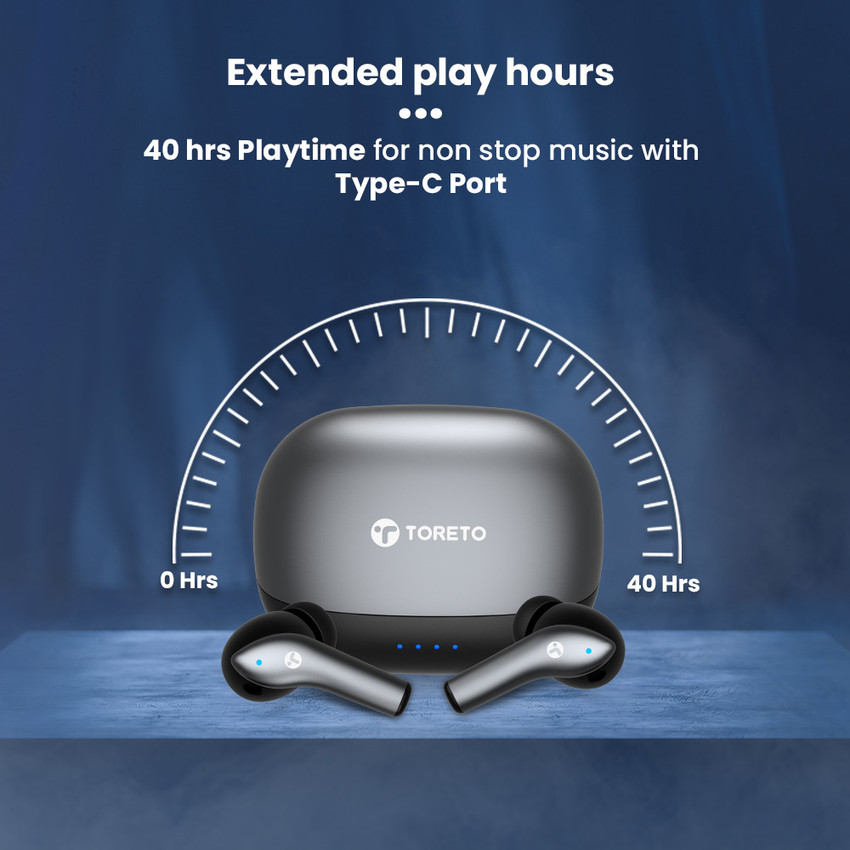 Toreto best sale bluetooth earbuds