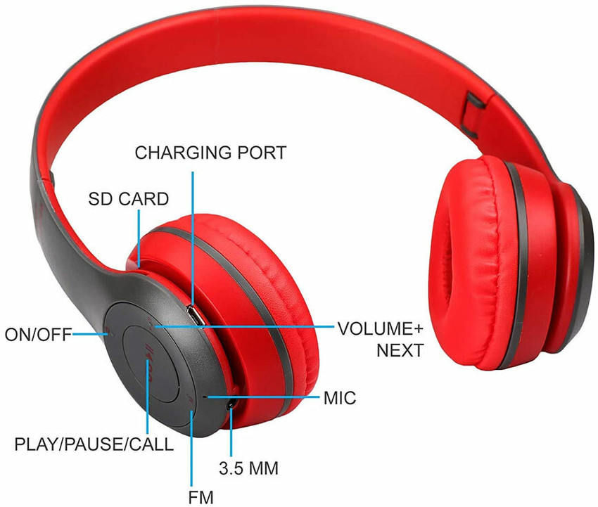 G2L BEST BUY Over Ear HiFi Thunder Beat Sound Lightweight Headphone 10 Hour Playback Bluetooth Price in India Buy G2L BEST BUY Over Ear HiFi Thunder Beat Sound Lightweight Headphone 10