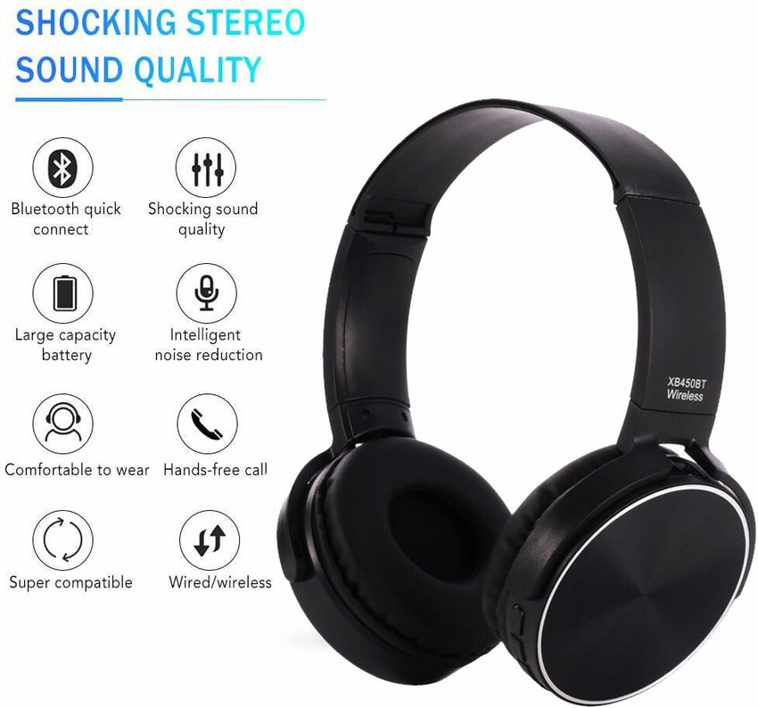 Techobucks BEST BUY 450 BT On Ear Wireless Thunder Deep Bass Gaming Sports Headphone Bluetooth Price in India Buy Techobucks BEST BUY 450 BT On Ear Wireless Thunder Deep Bass Gaming