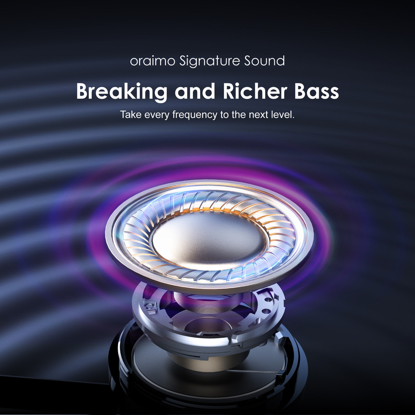 Oraimo top freepods bass