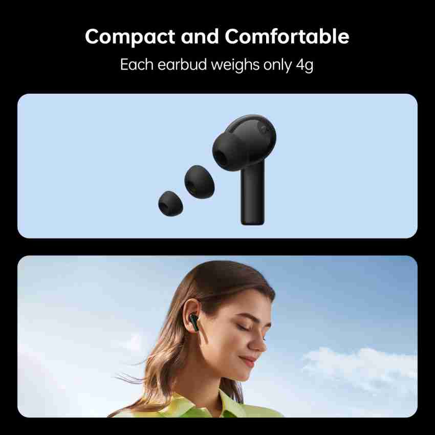 OPPO Enco Buds 2 Black - Bluetooth Headphones