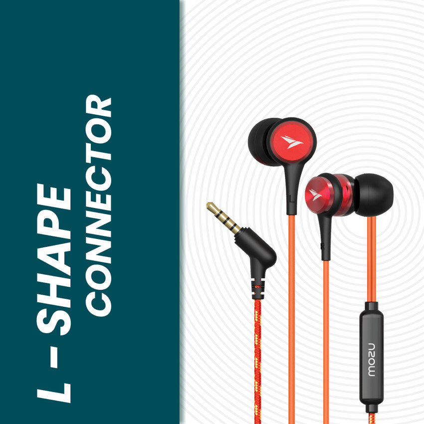 L shape connector sale earphones