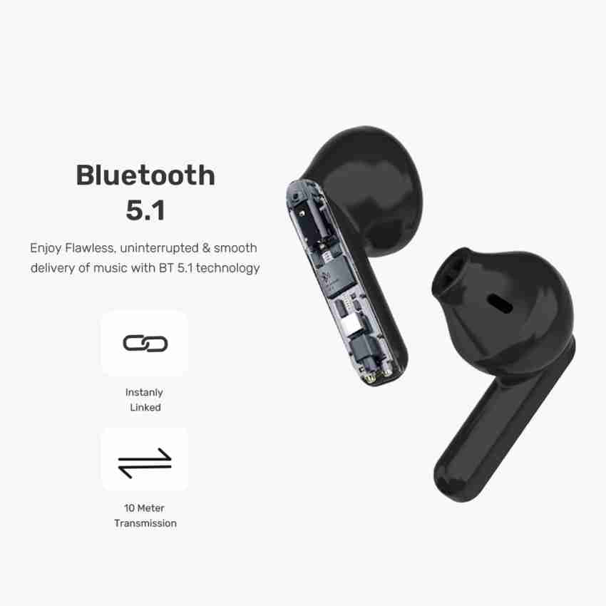 Inbase Buds Mini Lite TWS Earbuds With Upto 40 Hours charging Case