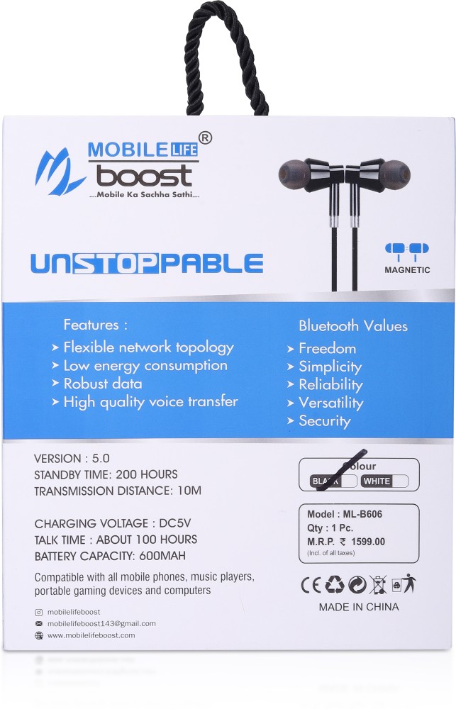 Boost mobile online earphones