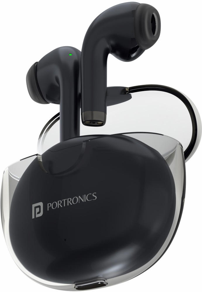 Portronics Harmonics Twins S4 Smart TWS Bluetooth Earbuds 16Hrs
