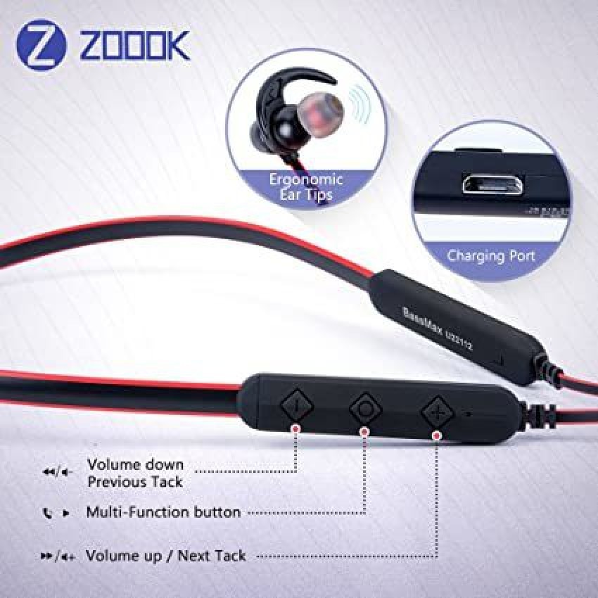 Zoook BASS MAX Bluetooth Headset Price in India Buy Zoook BASS