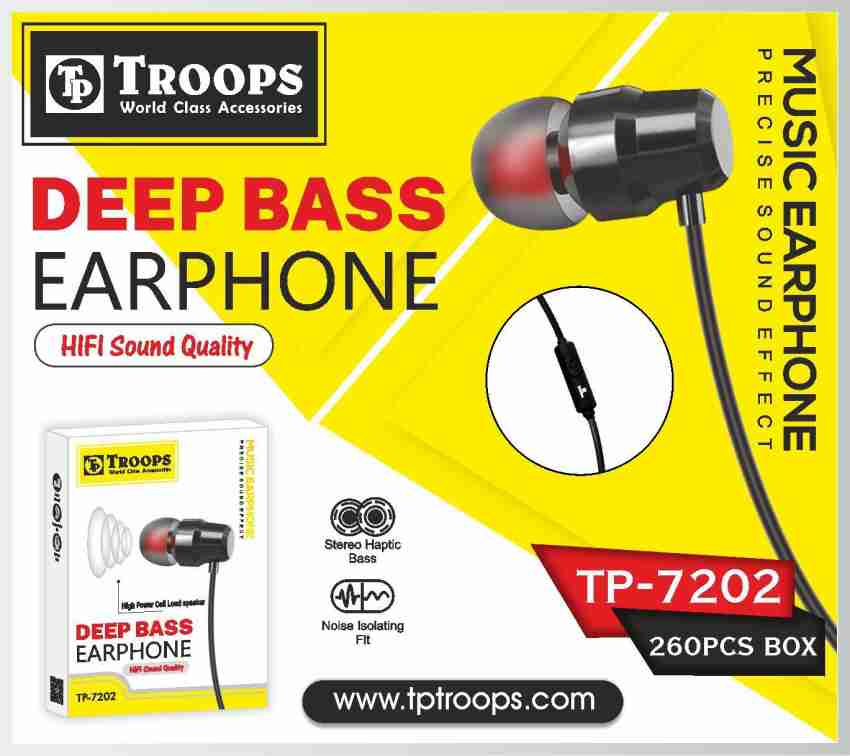 Troops earphone best sale