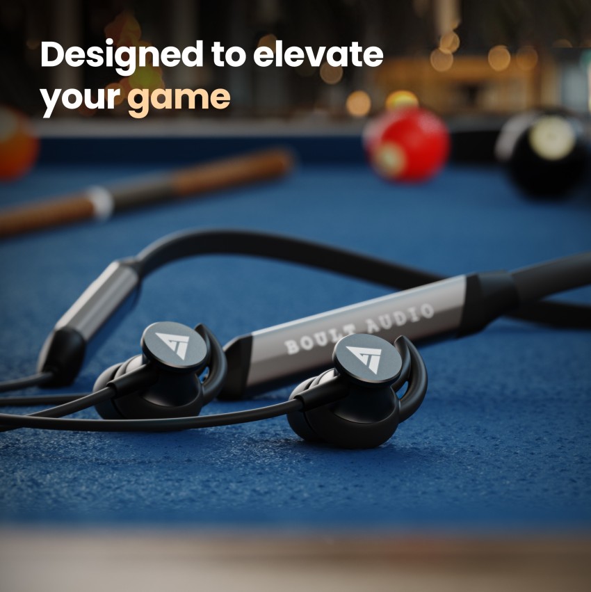 Boult XCharge with ENC Mic 28H Playtime Ultra Fast Charging Made In India BoomX Bluetooth Headset